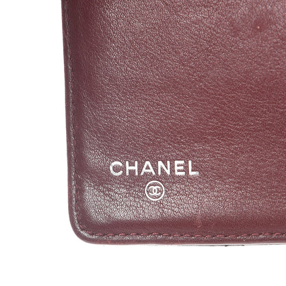 Chanel Caviar Quilted Yen Wallet Black 6 of 9