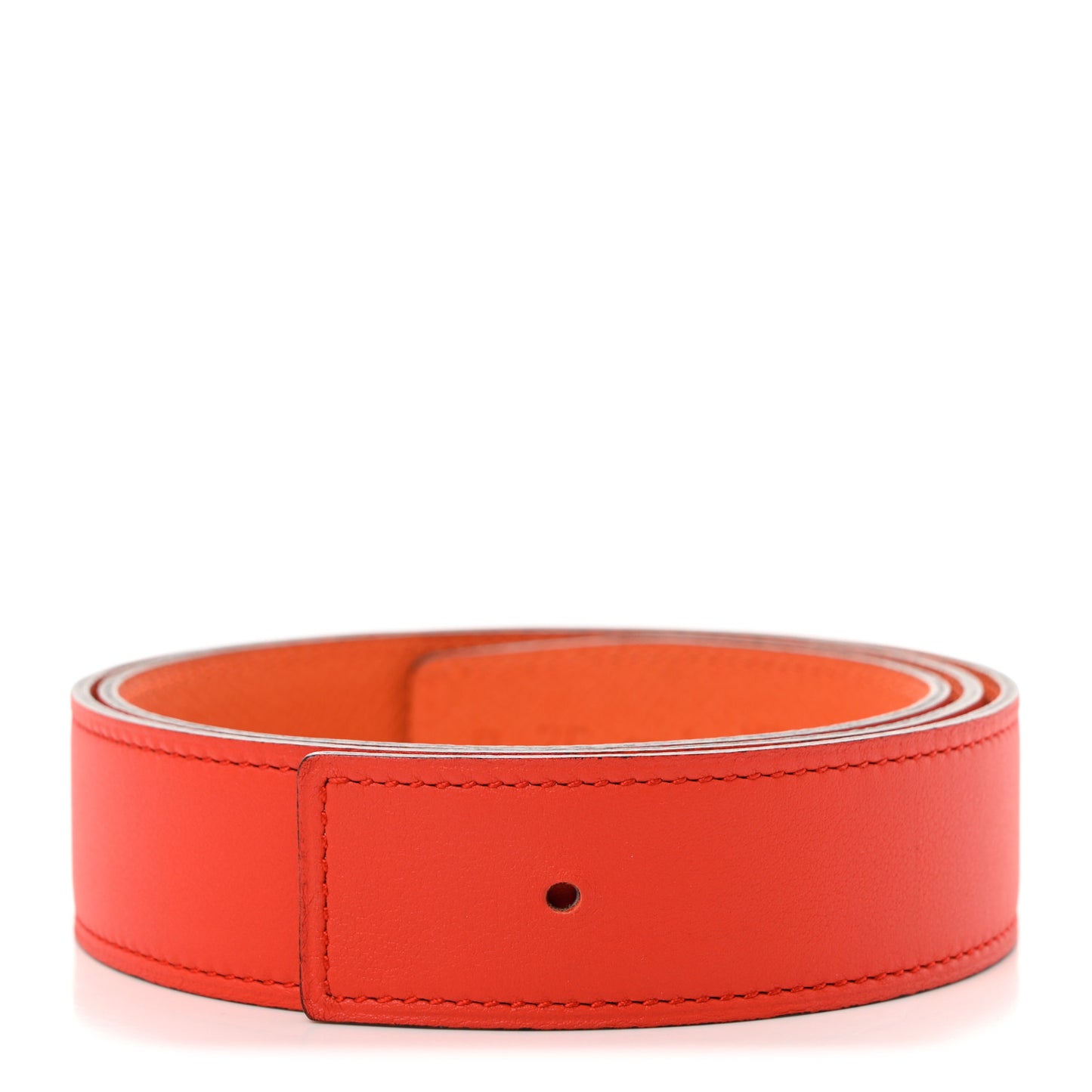 Swift Epsom 32mm Belt Strap 75 30 Capucine Orange