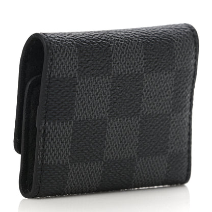 Louis Vuitton Damier Graphite Cufflinks Case 3 of 10