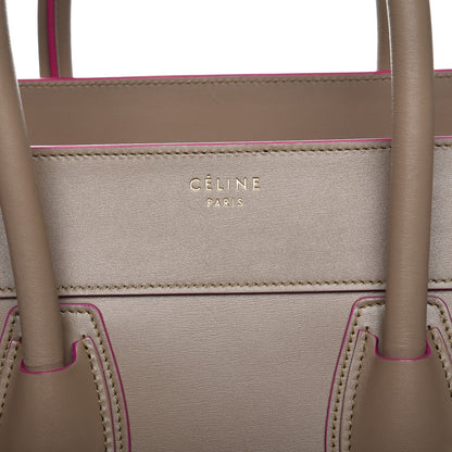 Celine Smooth Calfskin Mini Luggage Beige 8 of 10