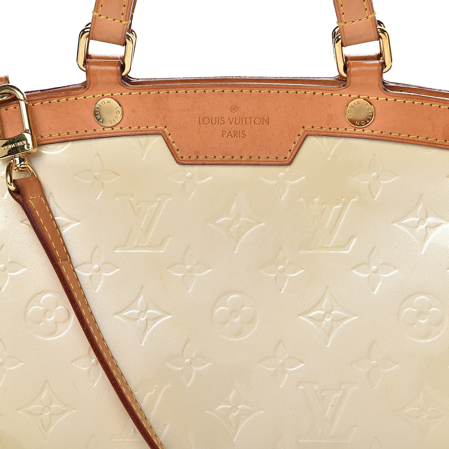 Louis Vuitton Vernis Brea MM Blanc Corail 16 of 16