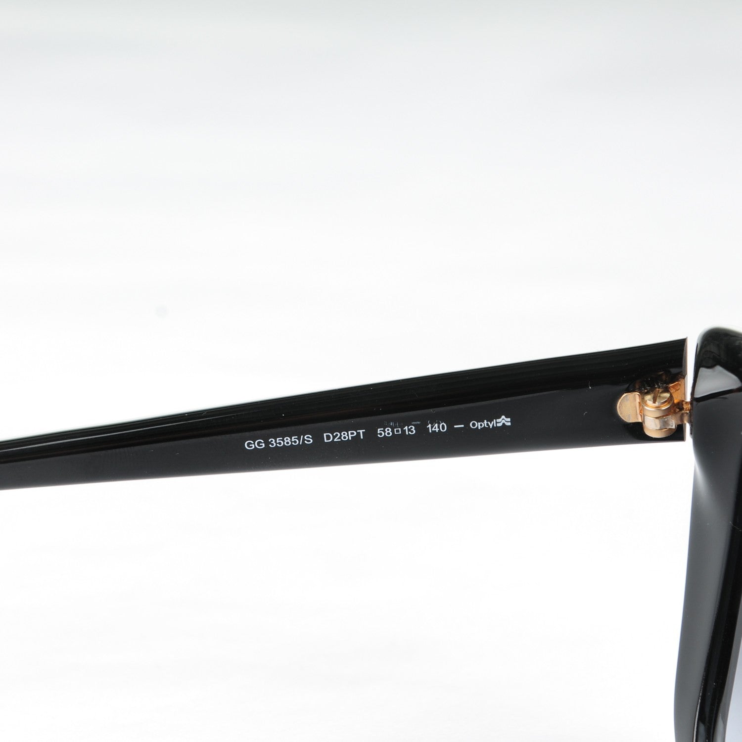 Gucci Sunglasses 3585/S Black 4 of 5
