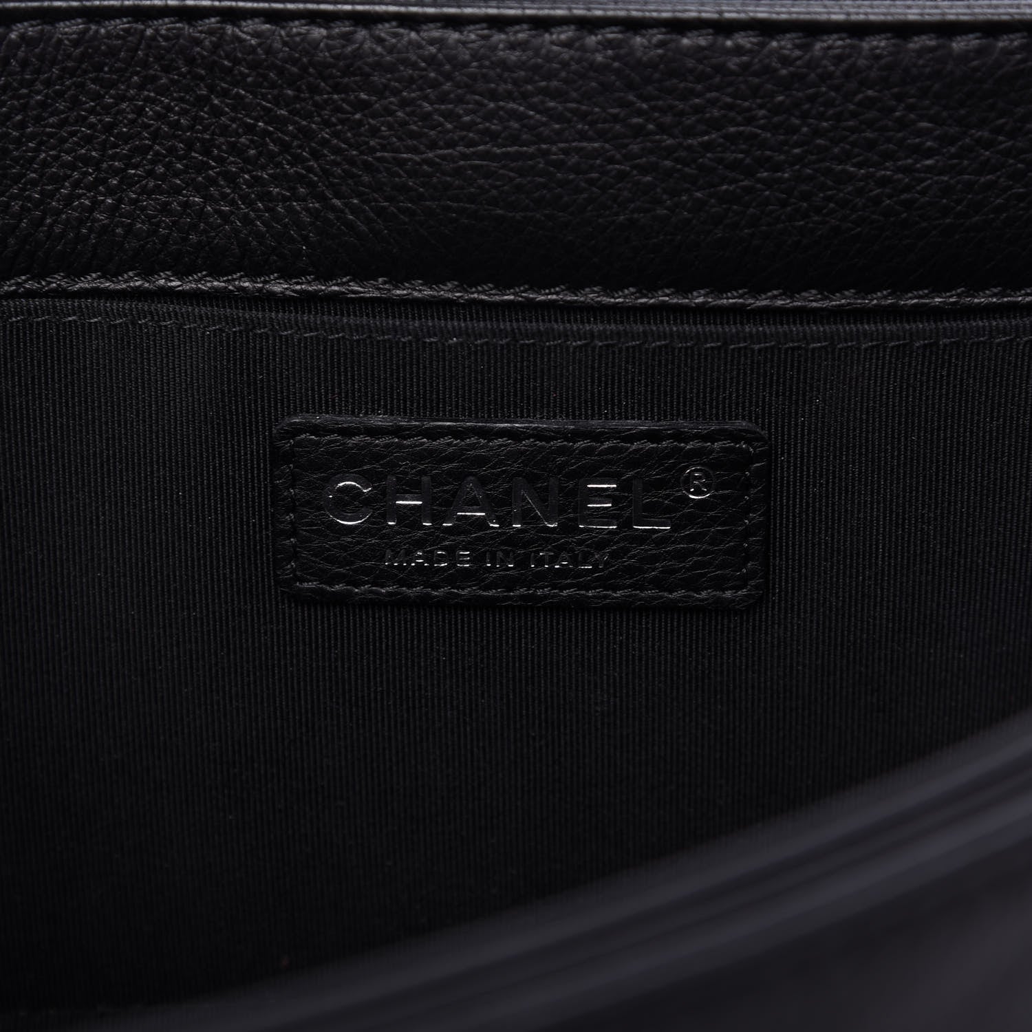 Chanel Calfskin Medium Boy Reverso Flap Black 9 of 11