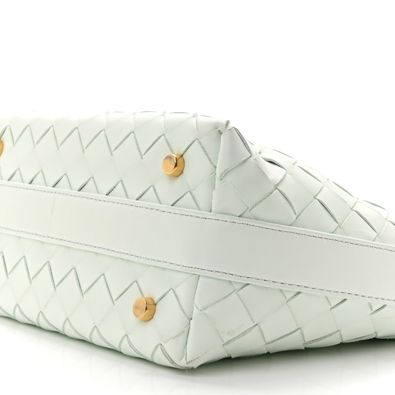 Bottega Veneta Calfskin Nappa Intrecciato Mini Wallace Glacier Muse 10 of 13