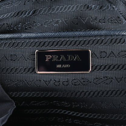 Prada Tessuto Nylon Medium Backpack Blue 9 of 11