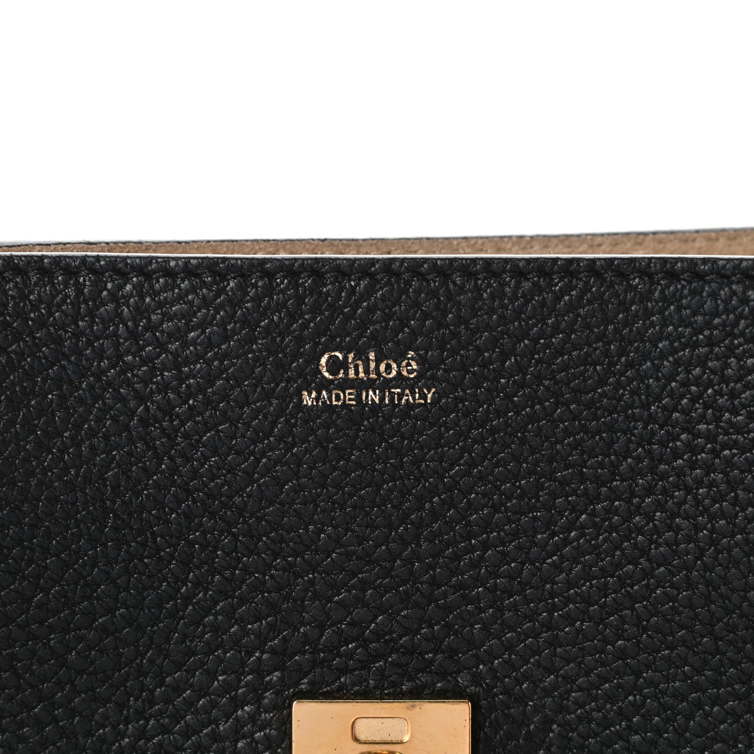 Chloe Grained Lambskin Mini Drew Shoulder Bag Black 6 of 9