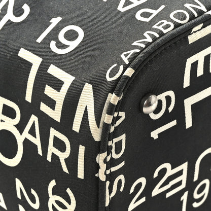 Chanel Canvas 31 Rue Cambon Vanity Cosmetic Case Black 8 of 11