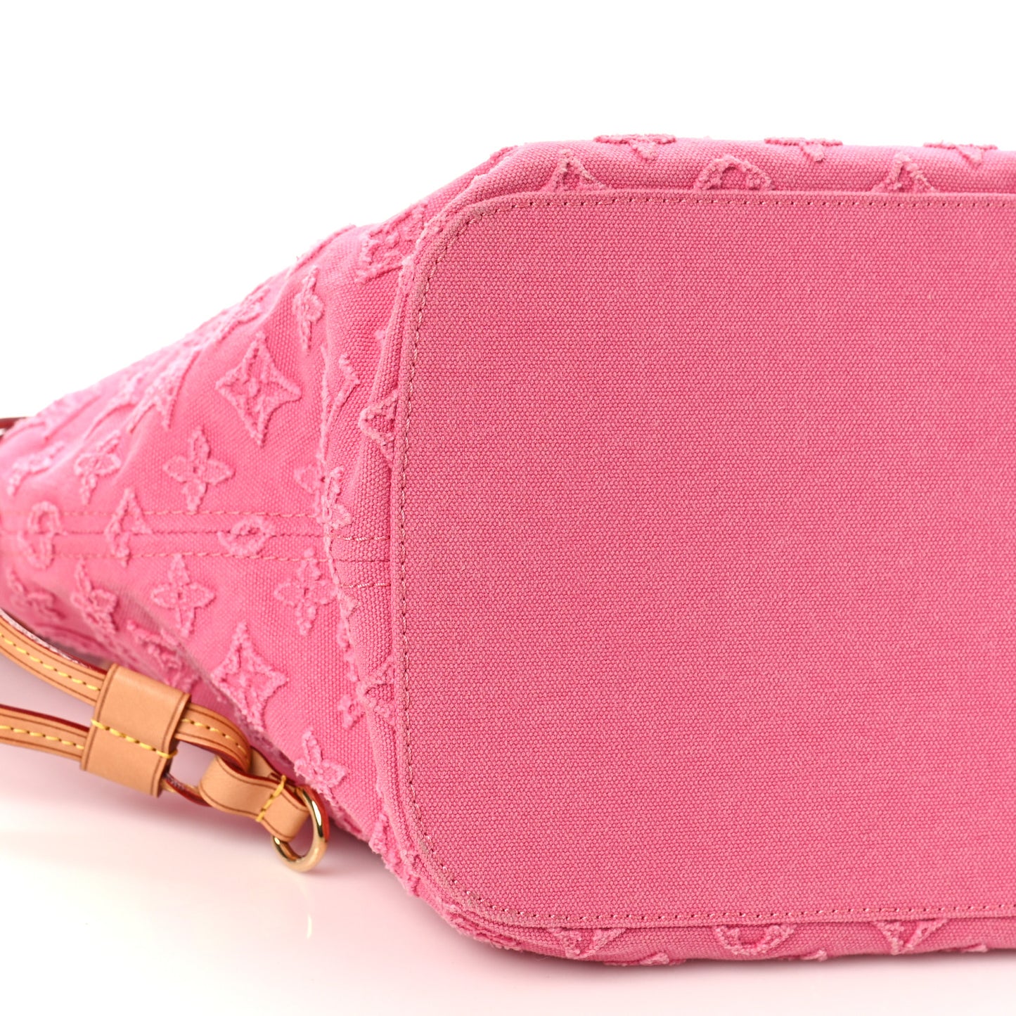 Monogram Denim Neverfull MM Rose