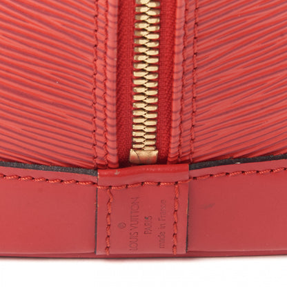 Louis Vuitton Epi Alma PM Castillan Red 9 of 9