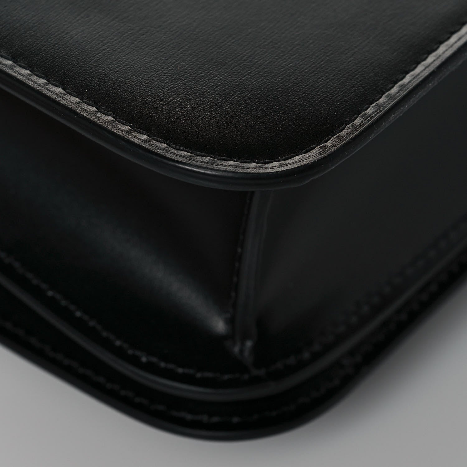Celine Box Calfskin Small Classic Box Flap Bag Black 10 of 15