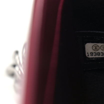 Chanel Metallic Patent Calfskin Quilted Small Boy Flap Pink 7 of 13