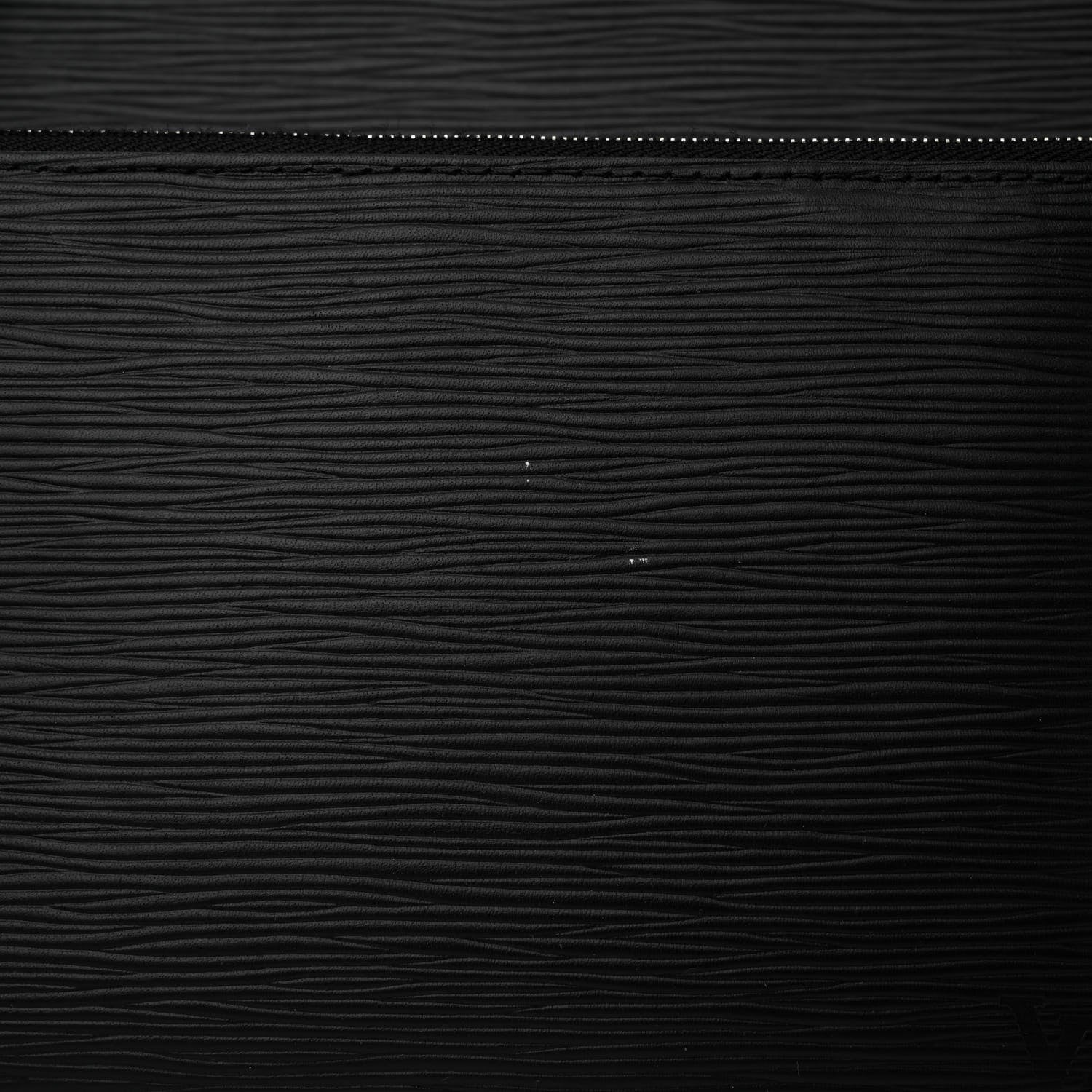 Louis Vuitton Epi Neverfull MM Black 11 of 12