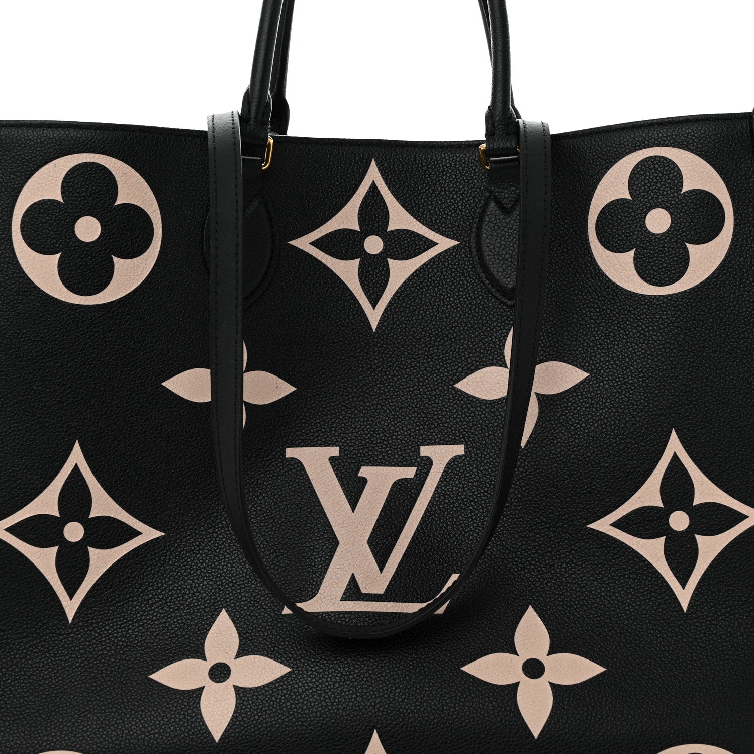 Louis Vuitton Empreinte Monogram Giant Onthego GM Black Beige 7 of 11