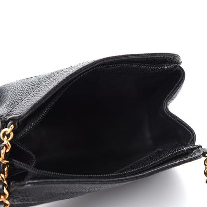 Chanel Caviar CC Shoulder Bag Black 5 of 10