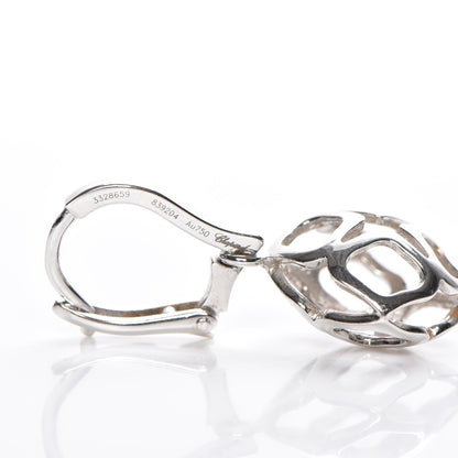 Chopard 18K White Gold Imperiale Earrings 3 of 4