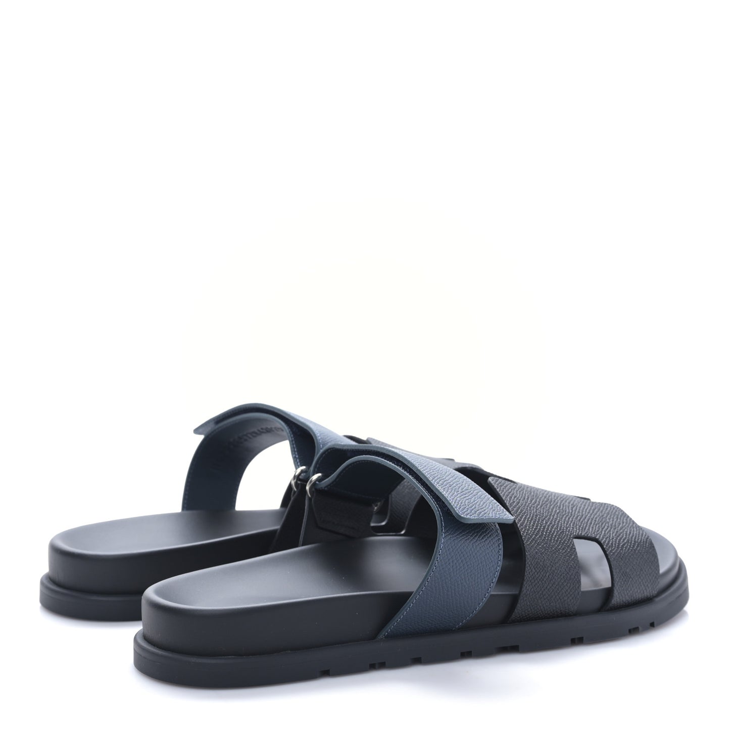 Epsom Mens Chypre Sandals 42 Black Bleu Céleste