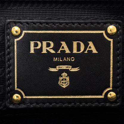 Prada Nappa Leather Gaufre Tote Nero Black 9 of 11