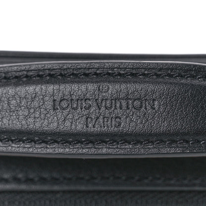 Louis Vuitton Calfskin Monogram Embossed Utility Crossbody Black 7 of 11