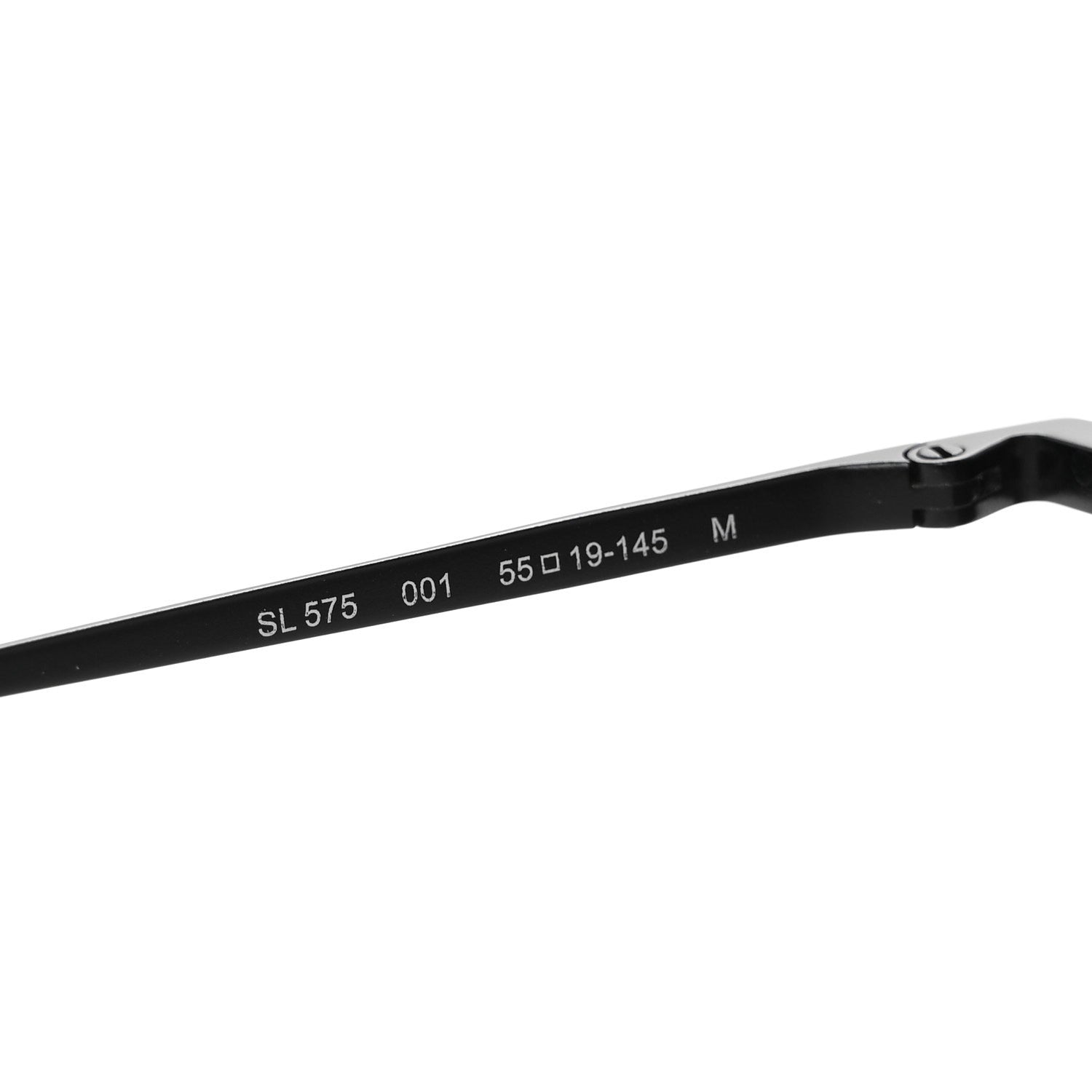 Saint Laurent Metal Round Aviator SL 575 Sunglasses Black 7 of 8