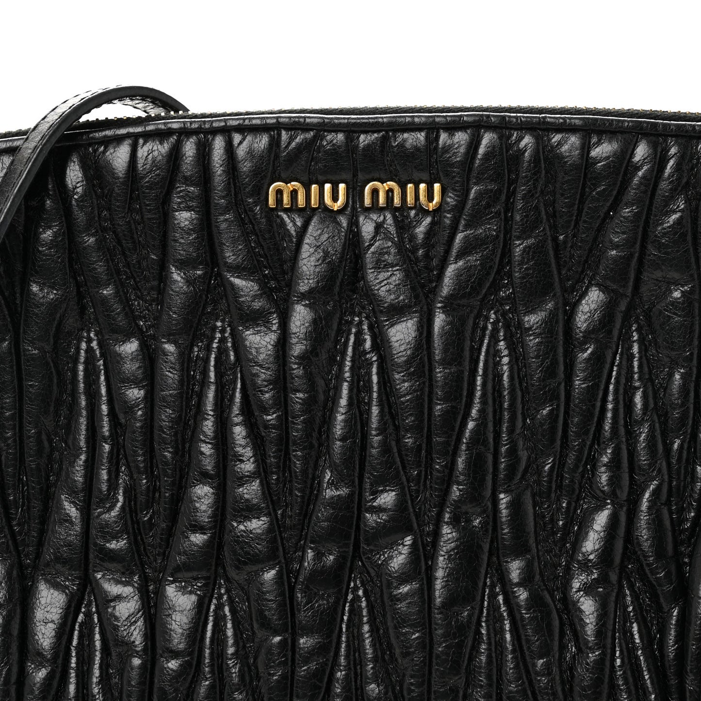 Nappa Matelasse Lux Shoulder Bag Black