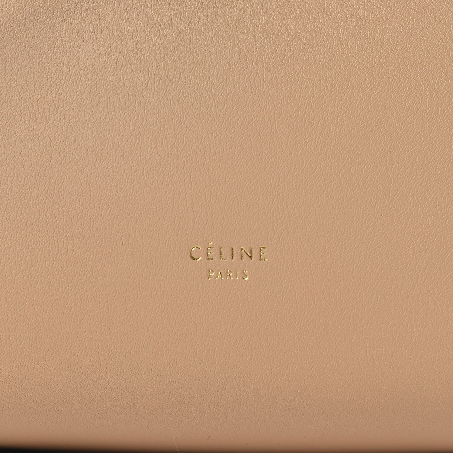 Celine Smooth Calfskin Mini Bi-Color Belt Bag Beige 6 of 15