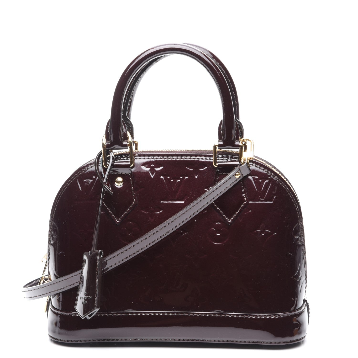Louis Vuitton Vernis Alma BB Amarante 1 of 9