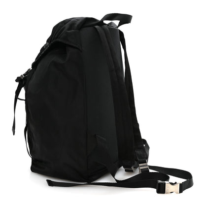 Prada Tessuto Nylon Montagna Double Buckle Backpack Black 3 of 10