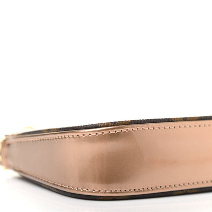 Louis Vuitton Metallic Vernis Mini Pochette Accessories Rose Gold 7 of 8