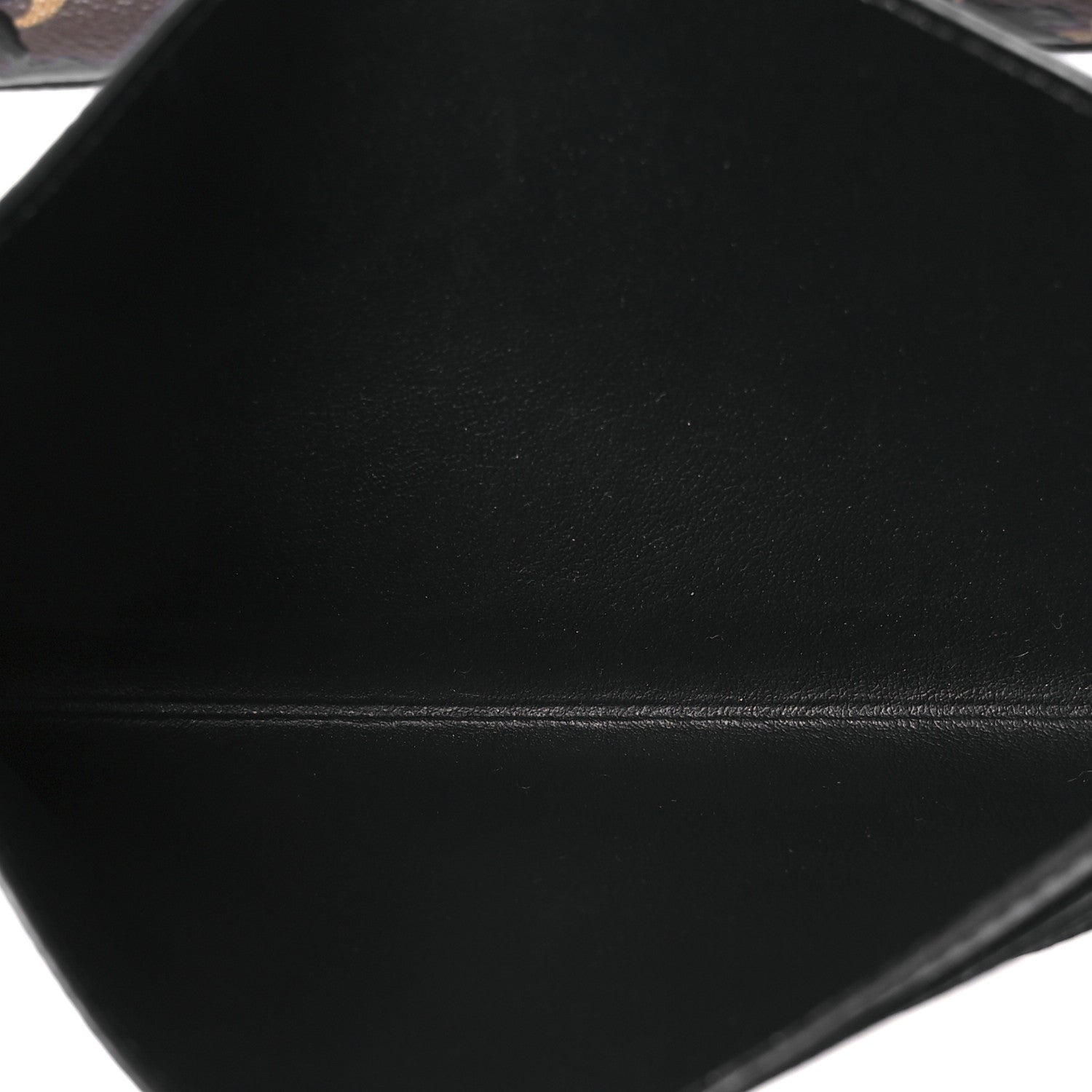 Louis Vuitton Monogram Blossom Pochette Felicie Chain Wallet Black 8 of 15