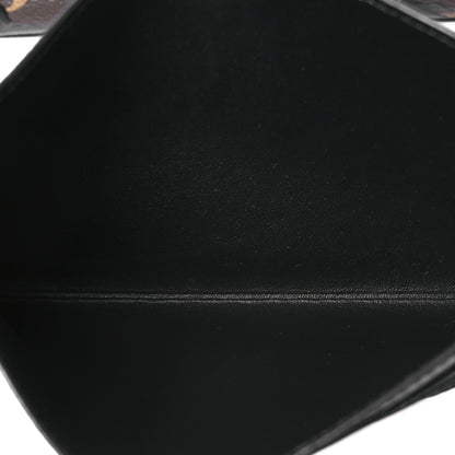 Louis Vuitton Monogram Blossom Pochette Felicie Chain Wallet Black 8 of 15