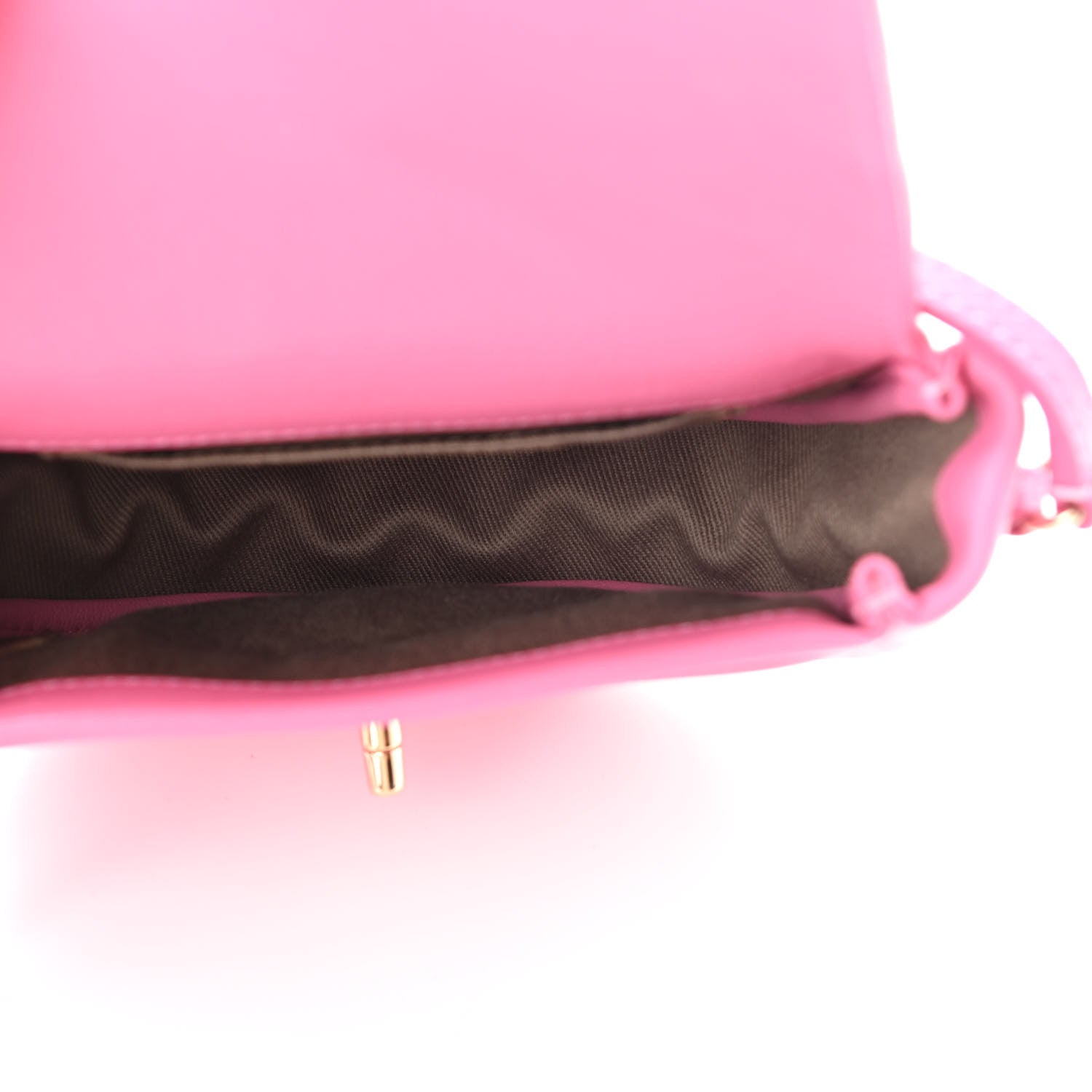Chanel Goatskin Stitched Casual Trip Messenger Flap Pink 5 of 11