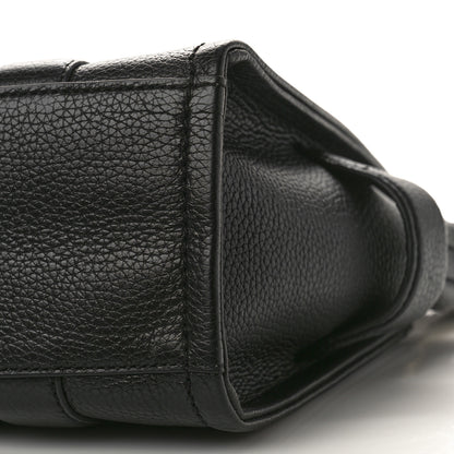 Marc Jacobs Grained Calfskin Small The Tote Bag Black 8 of 10