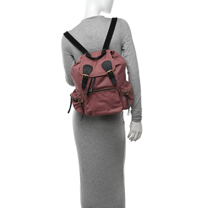 Burberry Nylon Medium Rucksack Backpack Mauve Pink 2 of 13