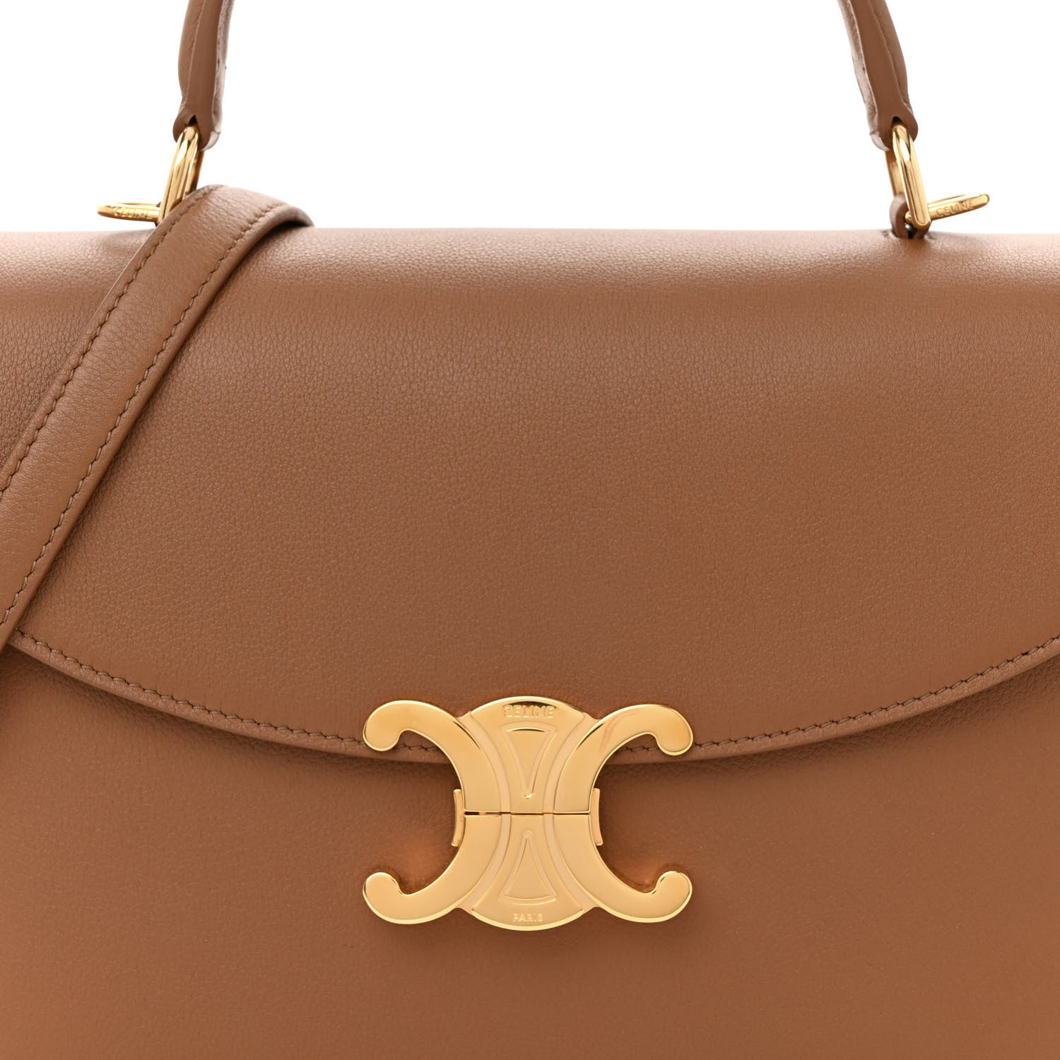 Celine Supple Calfskin Medium Nino Bronze 1491914 – FASHIONPHILE