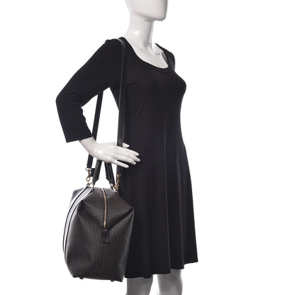Saint Laurent Toile Classic Monogram Hold-All Duffle Black 3 of 12