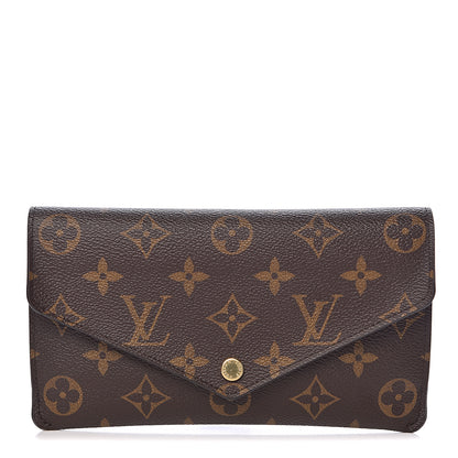 Louis Vuitton Monogram Jeanne Wallet Rose Ballerine 2 of 12