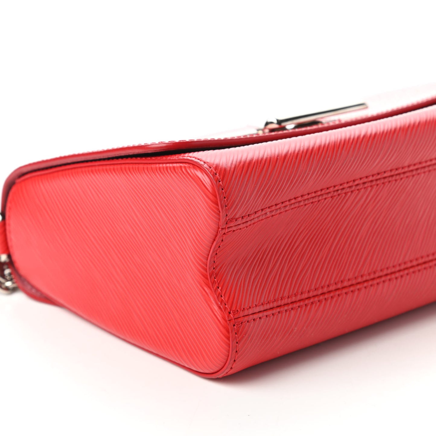 Epi Twist Shoulder Bag MM Coquelicot