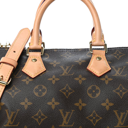 Louis Vuitton Monogram Speedy Bandouliere 25 10 of 10
