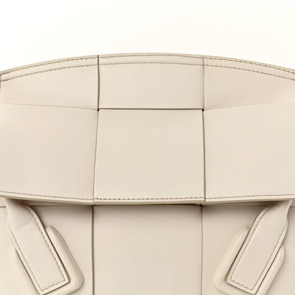 Bottega Veneta French Calfskin Maxi Intrecciato Arco 33 Bianco 7 of 9