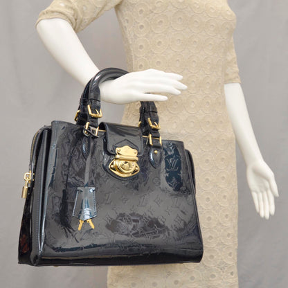 Louis Vuitton Vernis Melrose Avenue Blue Nuit 2 of 10