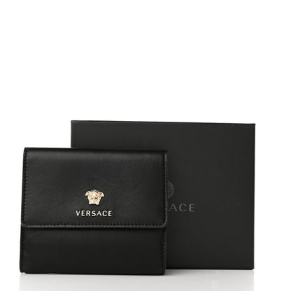 Versace Calfskin Medusa Wallet Black 10 of 10