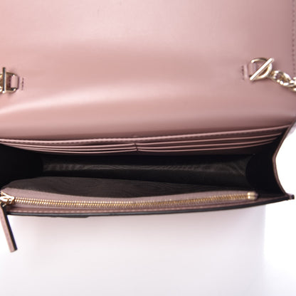 Gucci Guccissima Signature Bowy Chain Wallet Dark Cipria 5 of 7