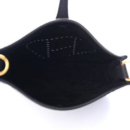 Hermes Taurillon Clemence Evelyne TPM Black 4 of 4