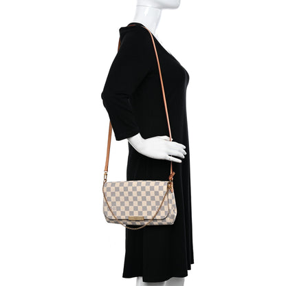 Louis Vuitton Damier Azur Favorite MM 2 of 11