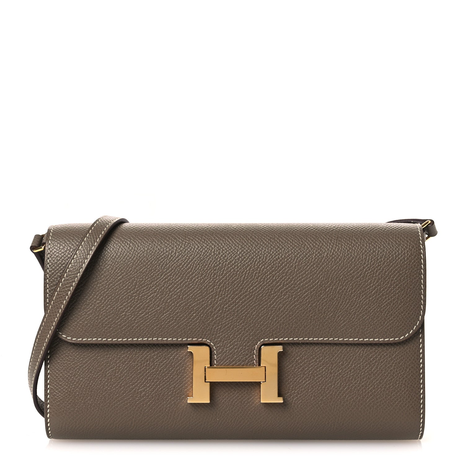 Hermes Epsom Constance Long To Go Wallet Etoupe 1 of 12