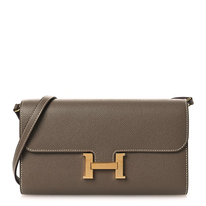 Hermes Epsom Constance Long To Go Wallet Etoupe 1 of 12
