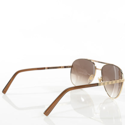 Louis Vuitton Attitude Pilote Sunglasses Z0339U Gold 2 of 5