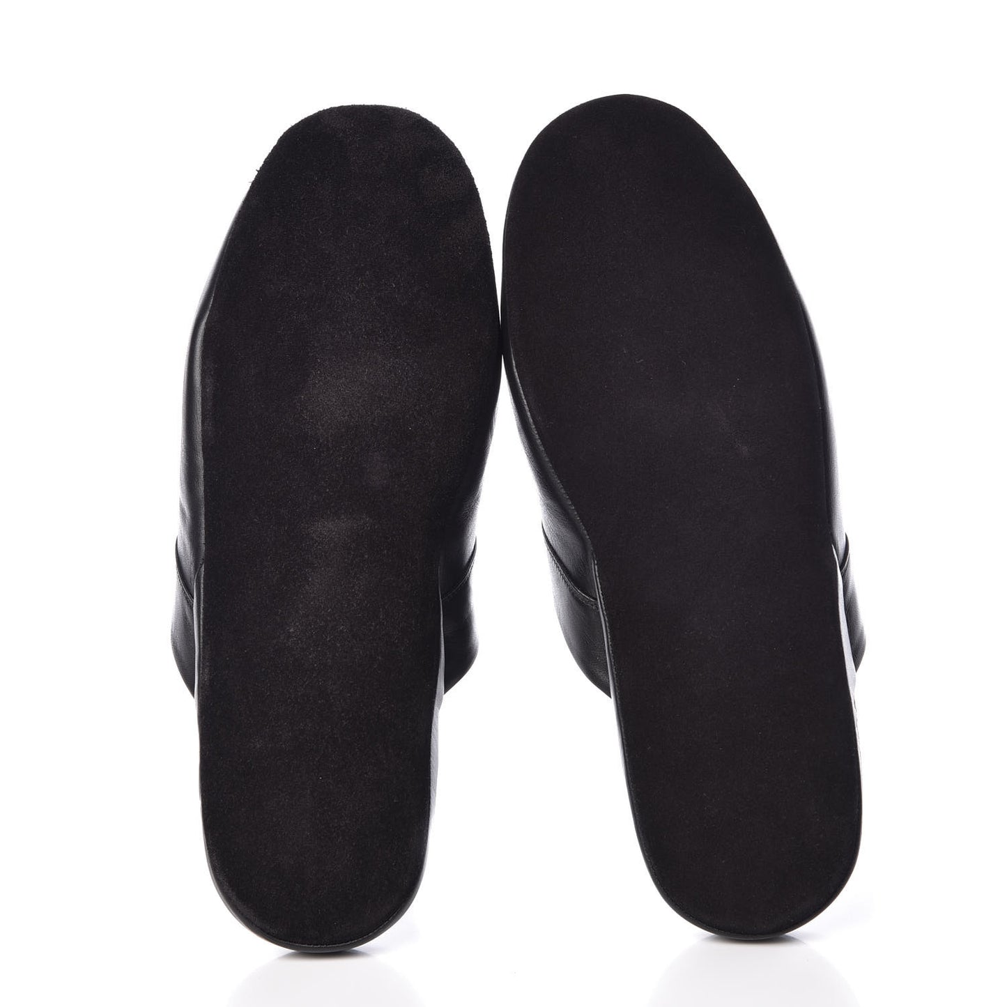 X SUPREME Lambskin Mens Hugh Slippers 7 Black