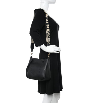 Stella McCartney Eco Alter Nappa Perforated Logo Mini Crossbody Black 2 of 12