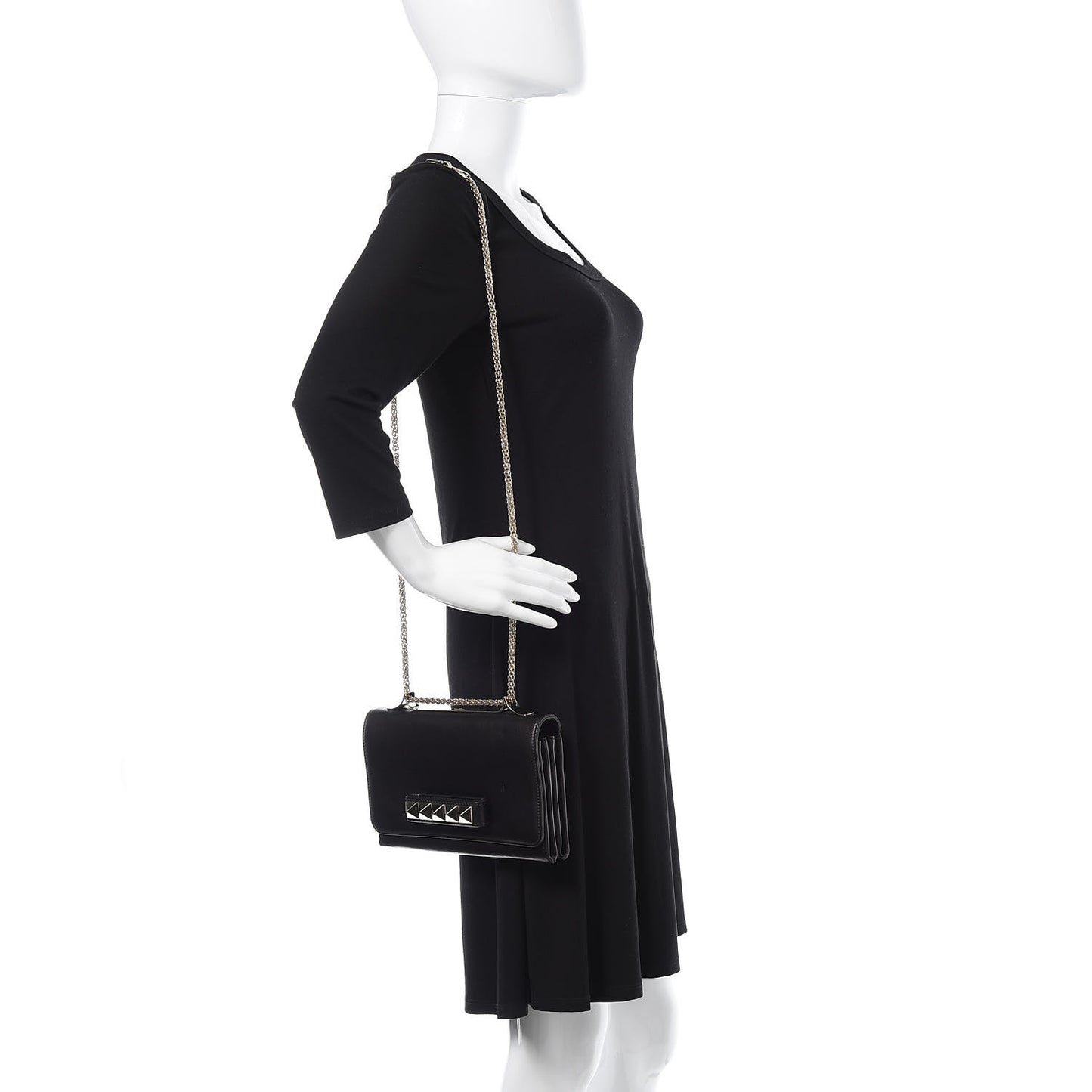 Nappa Va Va Voom Shoulder Bag Black
